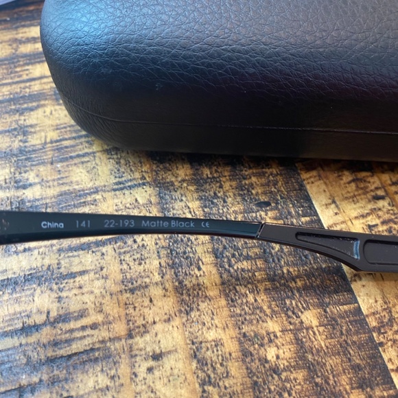 Oakley Square Matte Black Eyeglasses with original case and microfiber cloth - Picture 14 of 15